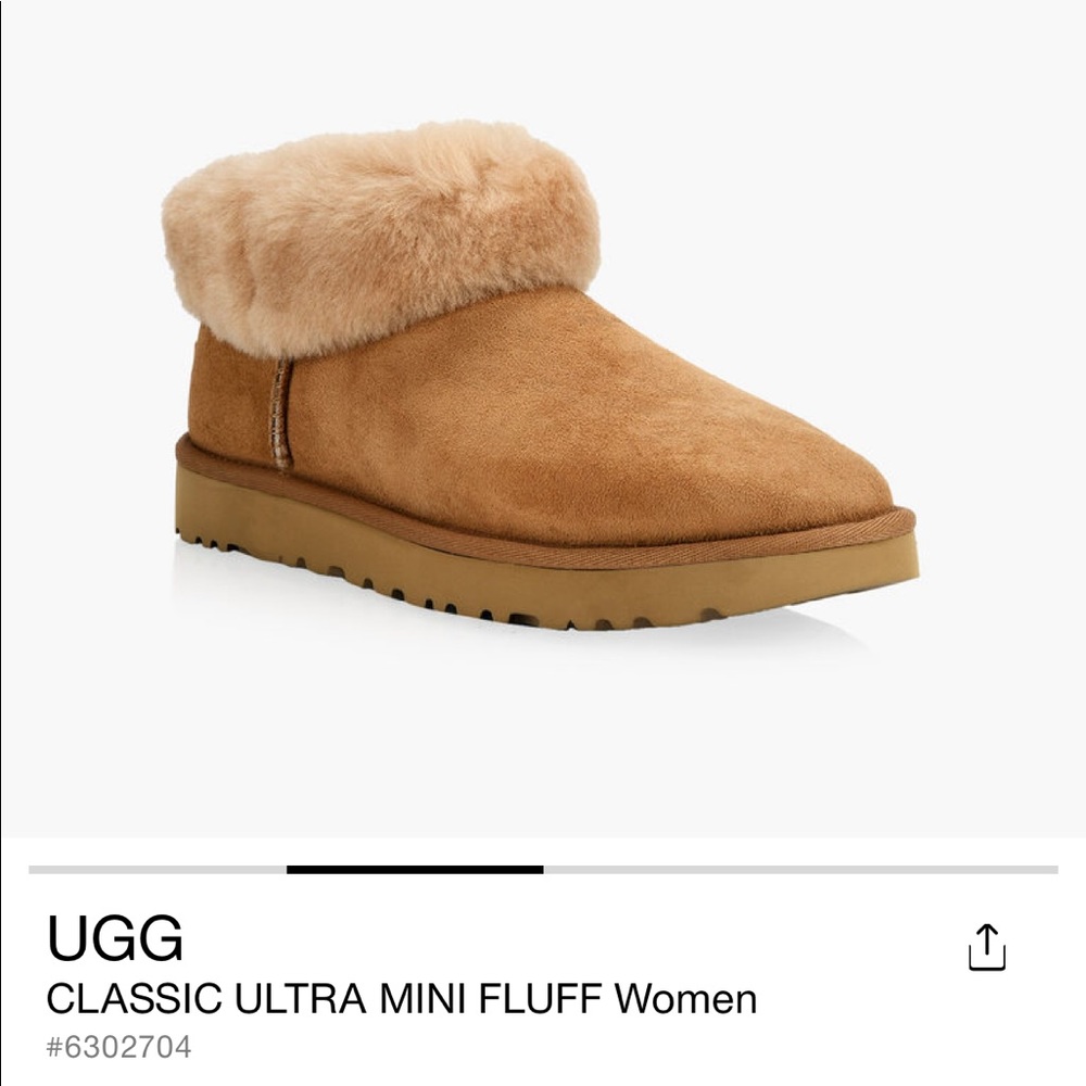 UGG Classic ultra mini fluff women boot